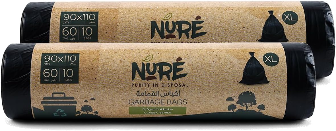 Nure Bio-Degradable Garbage Bags – Classic Series - Pack of 2