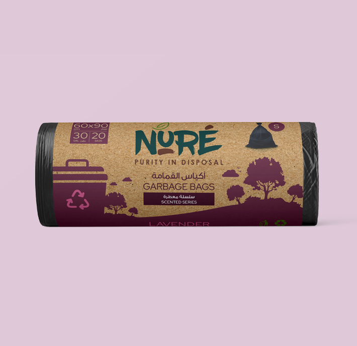 Nure Garbage Bags - Lavender Scented Series